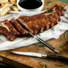 steak messen zwart