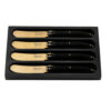botermessen copper en zwart laguiole style de vie