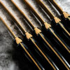 zwartcopperstonewashsteakmesseninzwarthoutentray