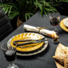 laguiole style de vie steakmes en vork zwarte wenge