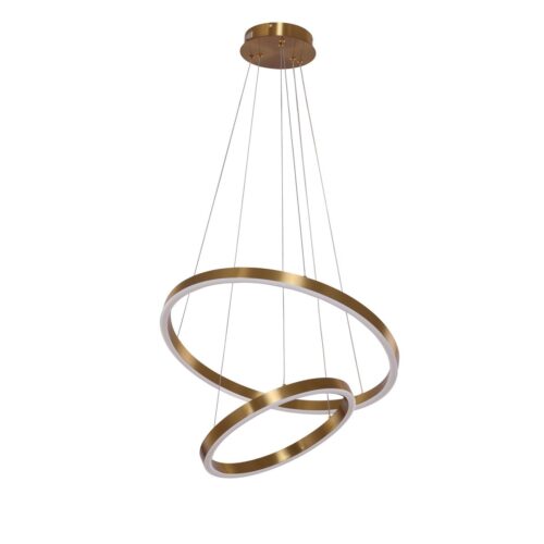 Hanglamp Neo Copper Gold | 2-Ring 40+60cm