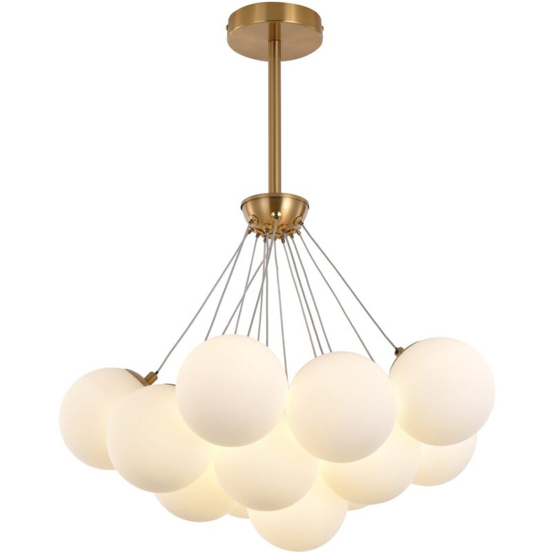 Hanglamp Emily White 55cm - Afbeelding 2