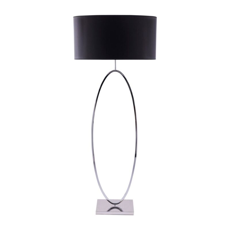 XL ringlamp chroom met elegant design, moderne luxe verlichting voor elk interieur.