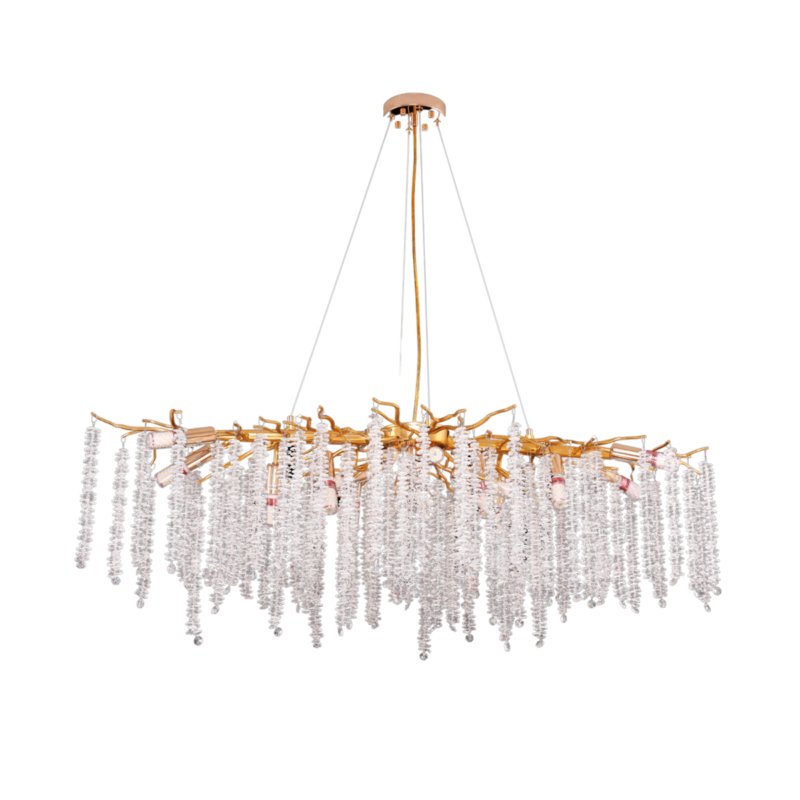 Hanglamp Frost Gold | 100x40cm