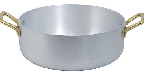 Ottinetti Inductie Sauteerpan – Met 2 Messing Handgrepen (1505IN)