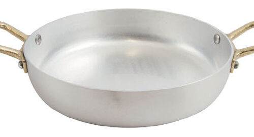 Ottinetti Tegame Koekenpan – Met Messing Handgreep – Inductie Geschikt 1510IN, verkrijgbaar in 4 maten