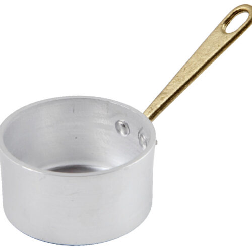 Ottinetti Mini Amuse Pan 5,5 cm – Met Messing Handgreep voor Snack & Plating 1558005