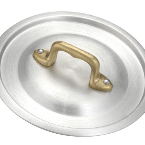 Ottinetti Plat Deksel met Messing Handgreep – voor Mini Snack & Amuse Pannetjes (10, 12, 14 cm)Ottinetti Plat Deksel 1580