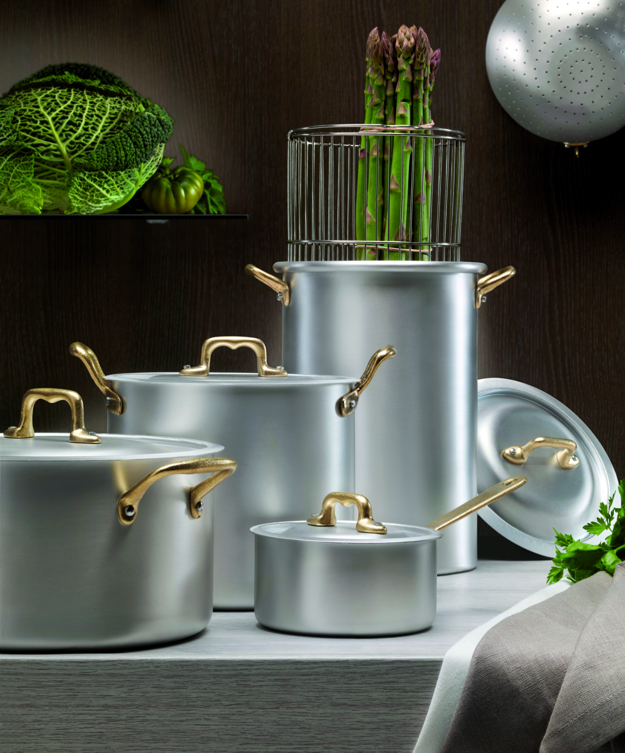 Ottinetti Ligurische Sauspan 18 cm – Met 2 Messing Handgrepen 1526 - Afbeelding 9