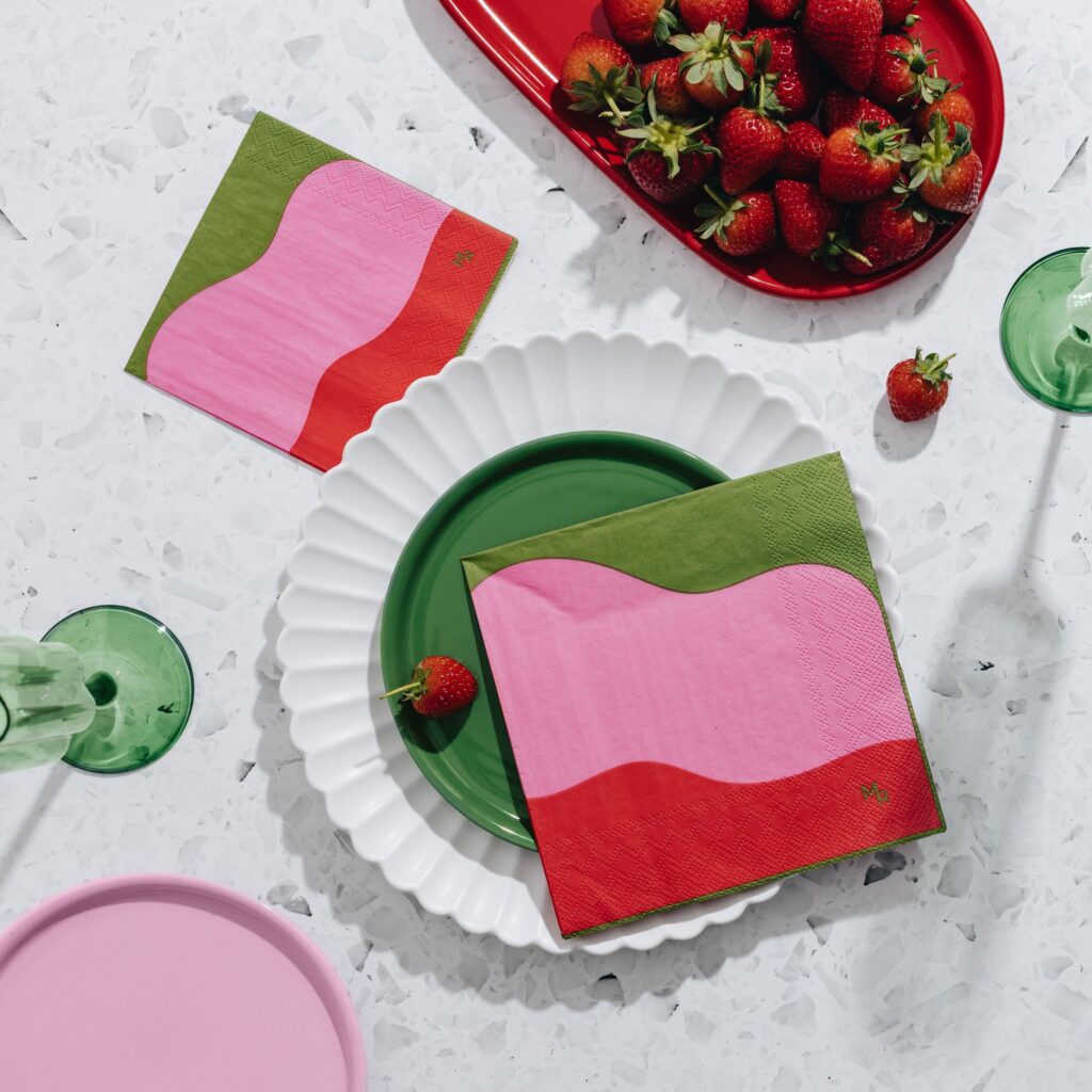 NAPC0140-20 Colour Flow cocktailservetten set van 20