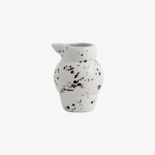 Nordal RIA kan met splash design ivoor keramiek #5781