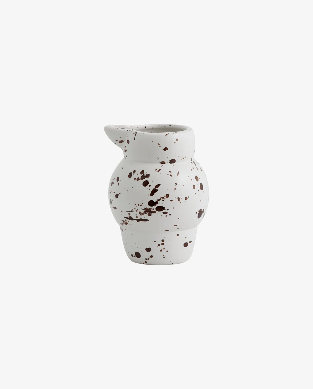 Nordal RIA kan met splash design ivoor keramiek #5781