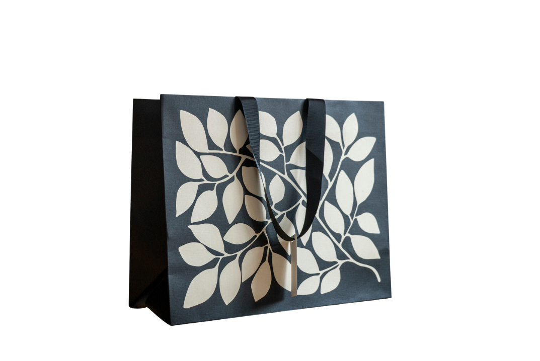 Montei cadeautas Black Ivory Leaf Large vooraanzicht