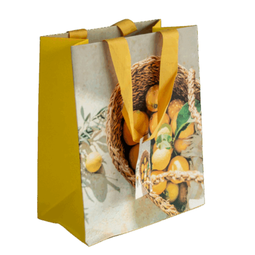 Montei Lemon Basket cadeautas P-421Q vooraanzicht