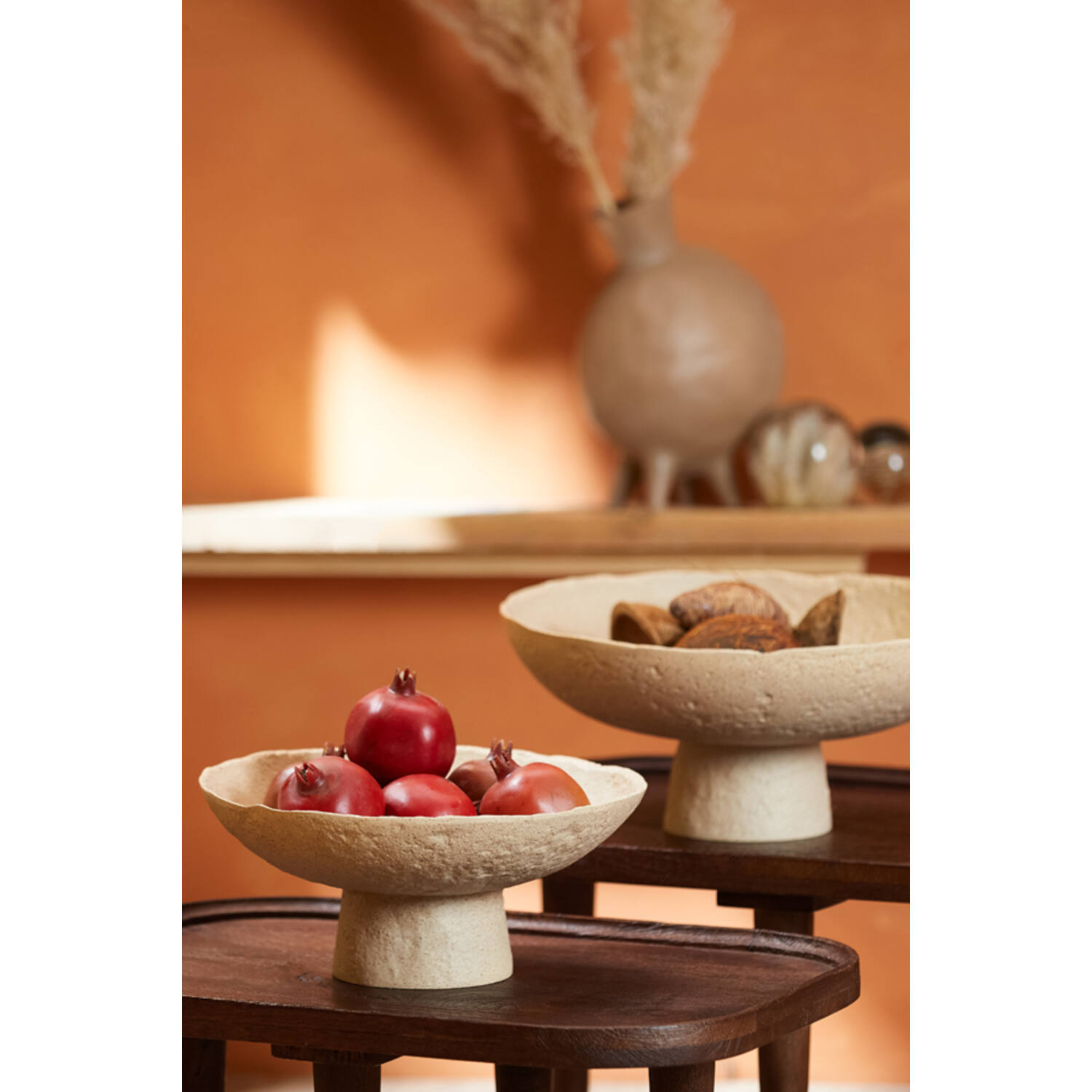 Schaal Belawan wit 34cm dia x 6cm – Light & Living 6353973 - Afbeelding 6