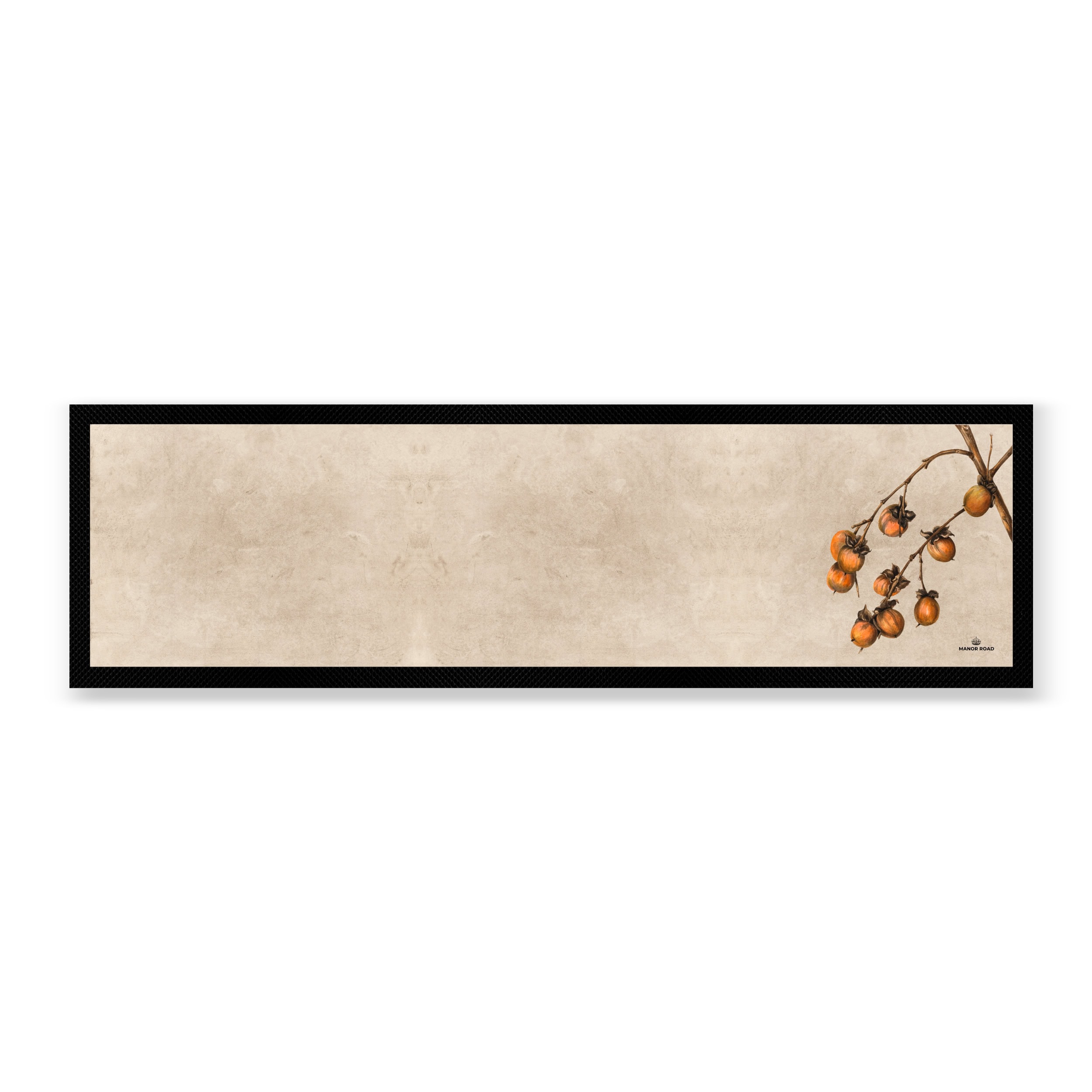 Manor Road Persimmon bar runner mat large antislip rubber MRBM0010-880