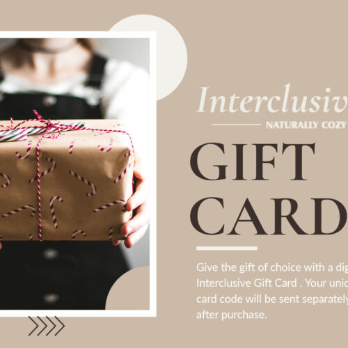 Interclusive Luxe Digitale Cadeaubon  - het perfekte cadeau. Kies je bedrag