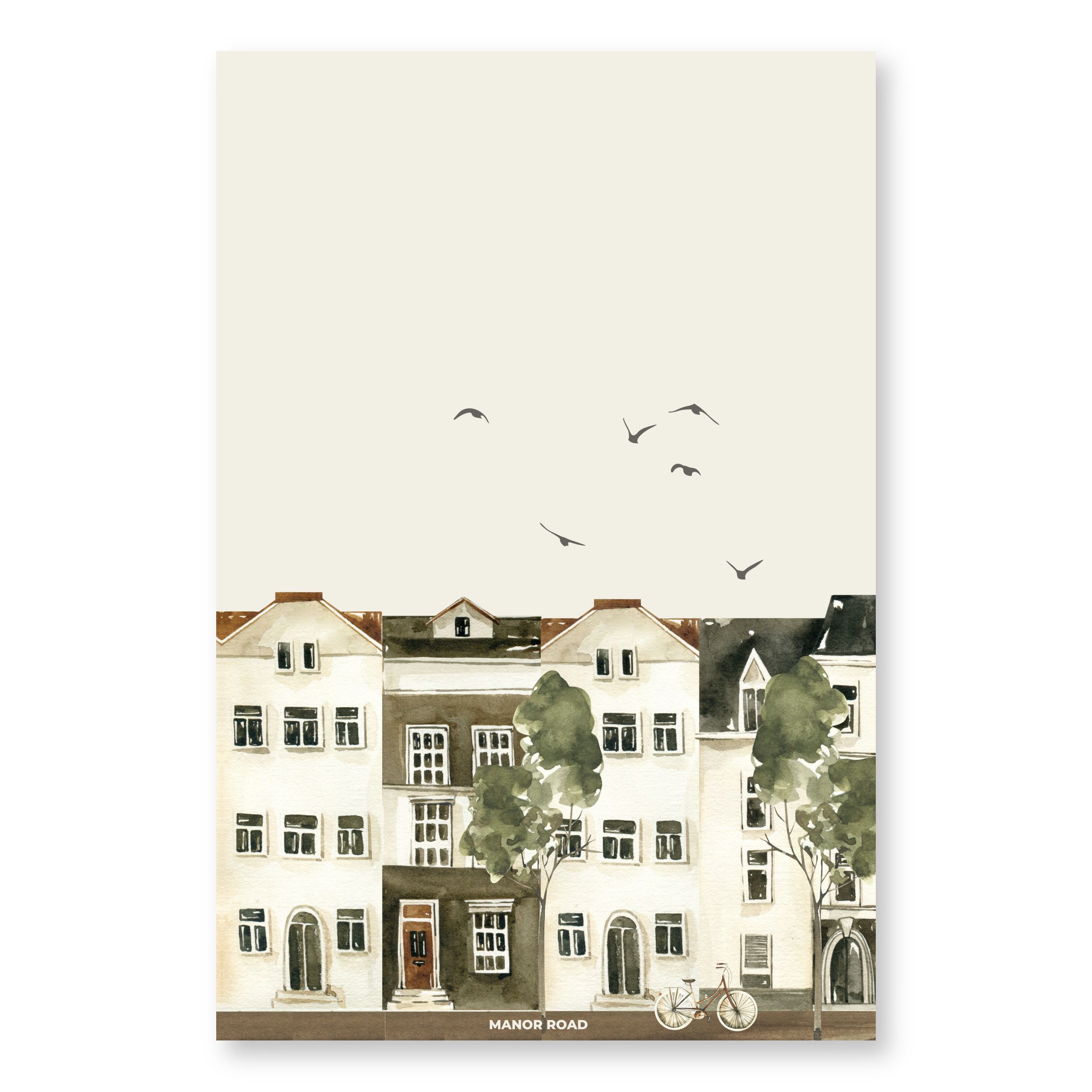 Manor Road Microfiber Theedoek City Life MFTT0032