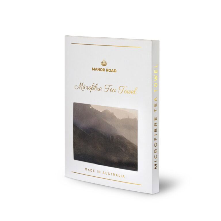 Microfiber theedoek van Manor Road The Landscape