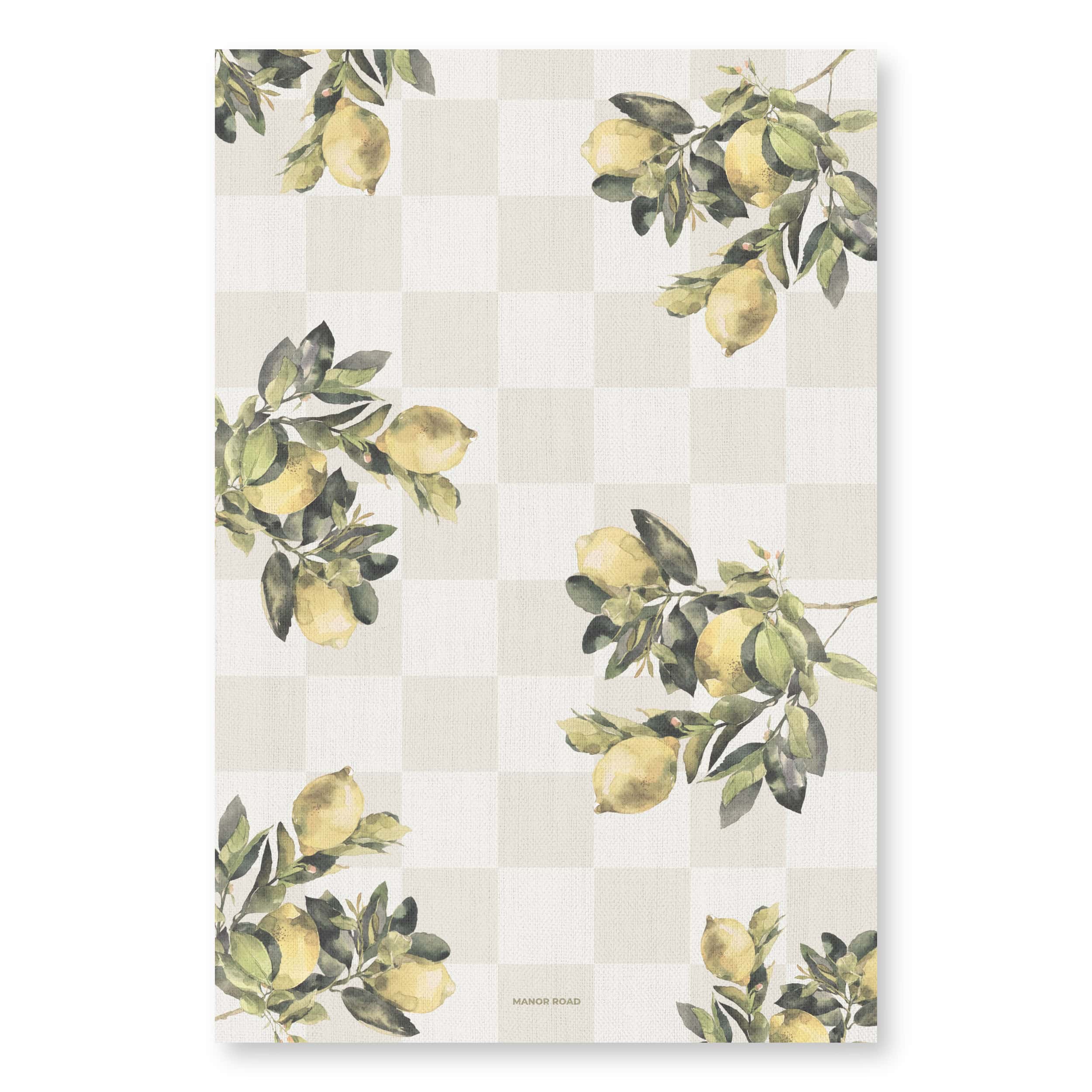 Manor Road Microfiber Theedoek Citrons MFTT0034