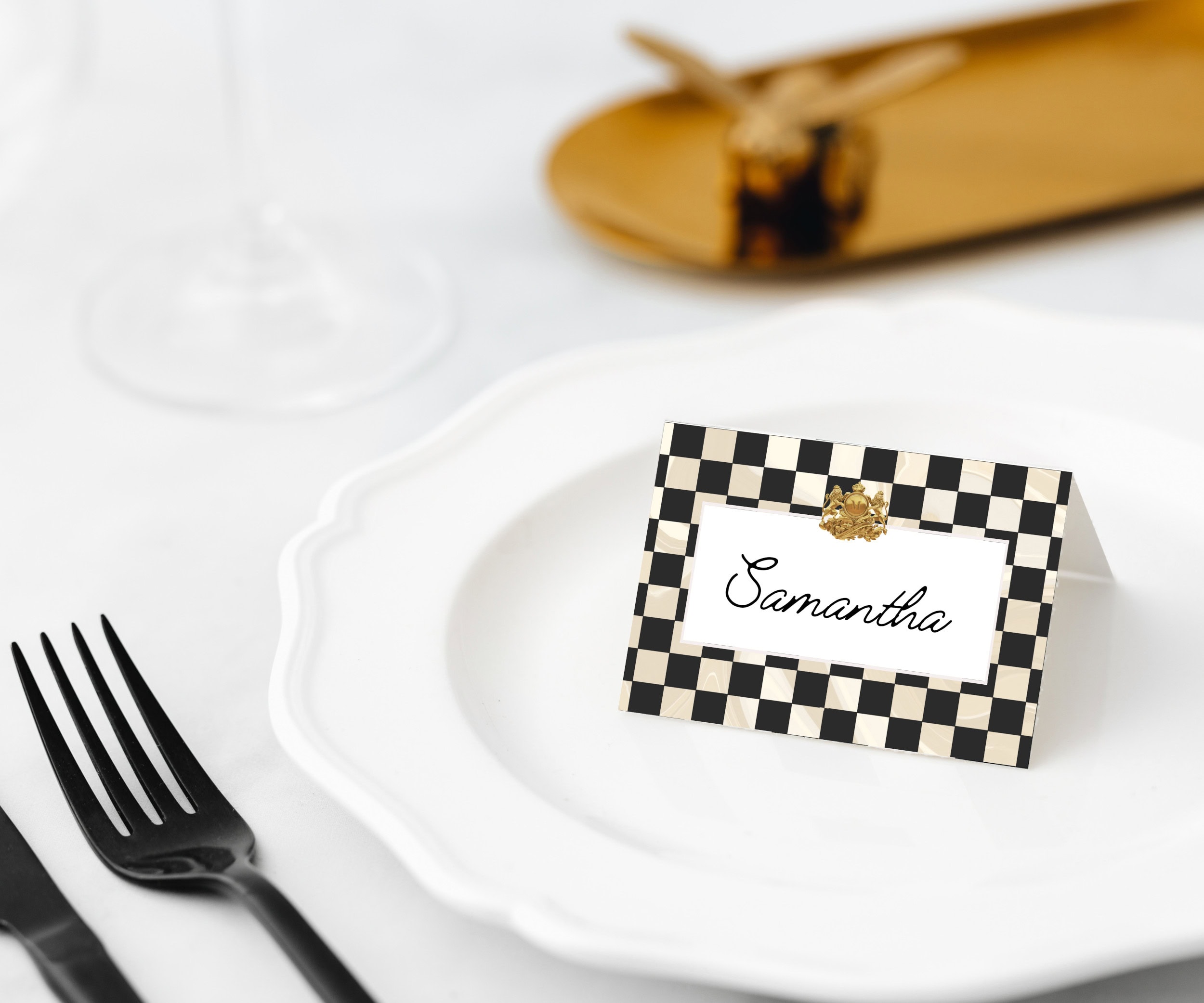 Manor Road Marble Royale Place Cards PCCD0011-45