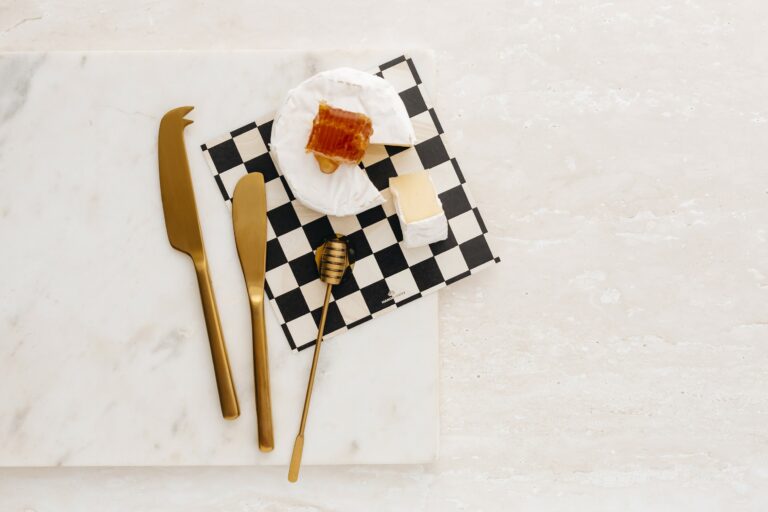 Set van 8 Cheese Board Presentation Cards