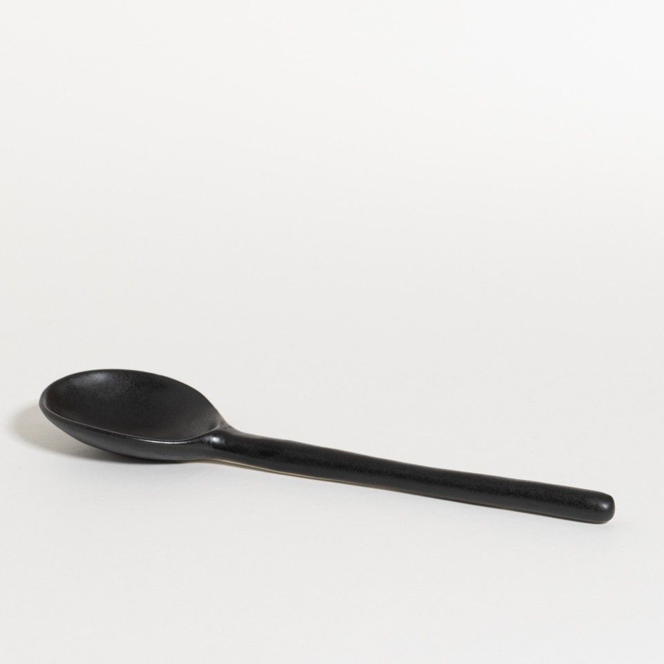 The Table Atelier keramische opscheplepel Black Pepper