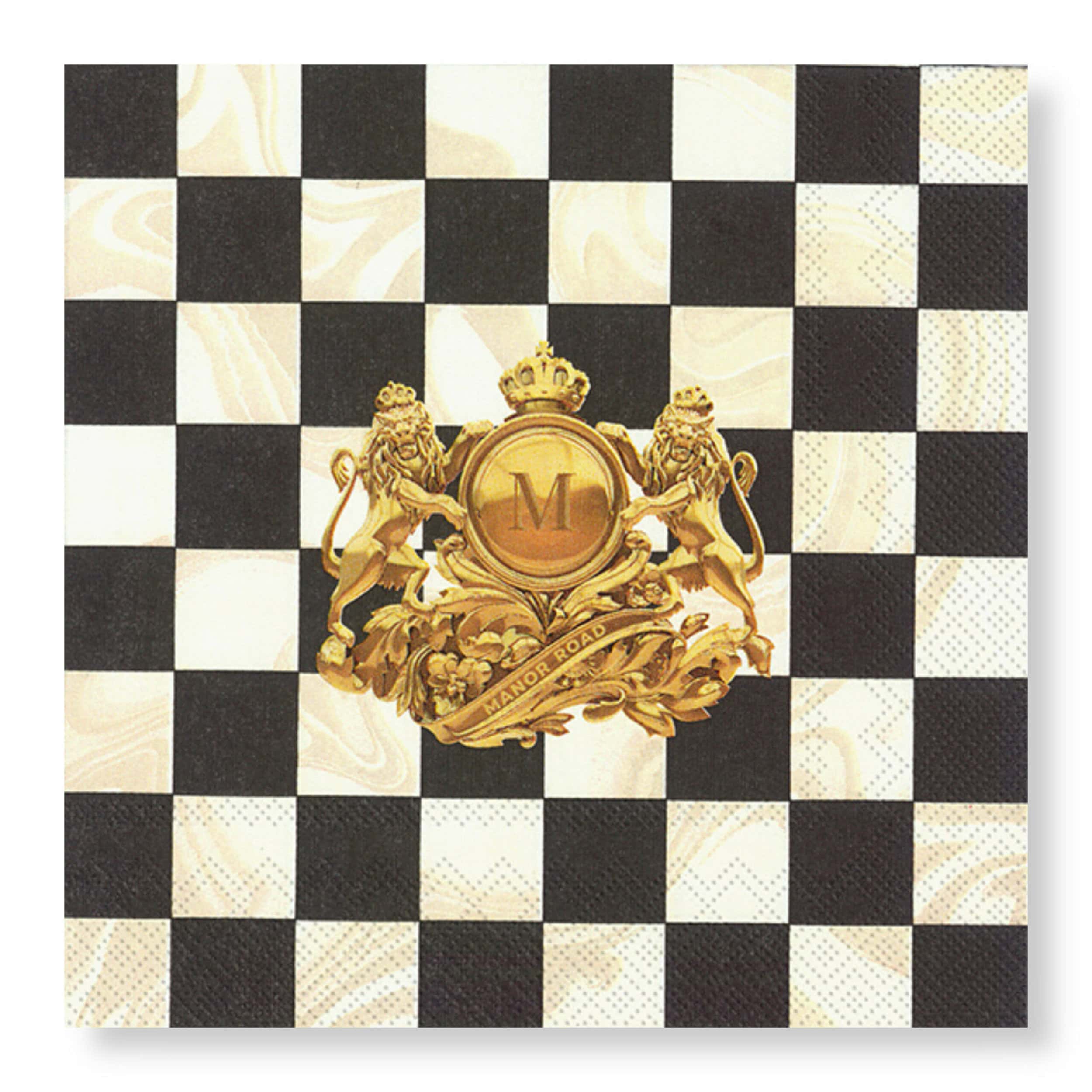 Manor Road Marble Royale cocktailservetten